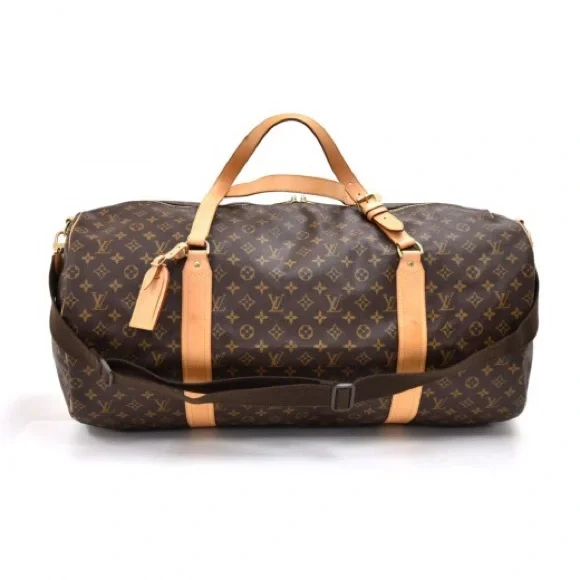 💎✨LARGE RARE✨💎 KEEPALL POLOCHON 65 Louis Vuitton TRAVEL - Picture 2 of 16